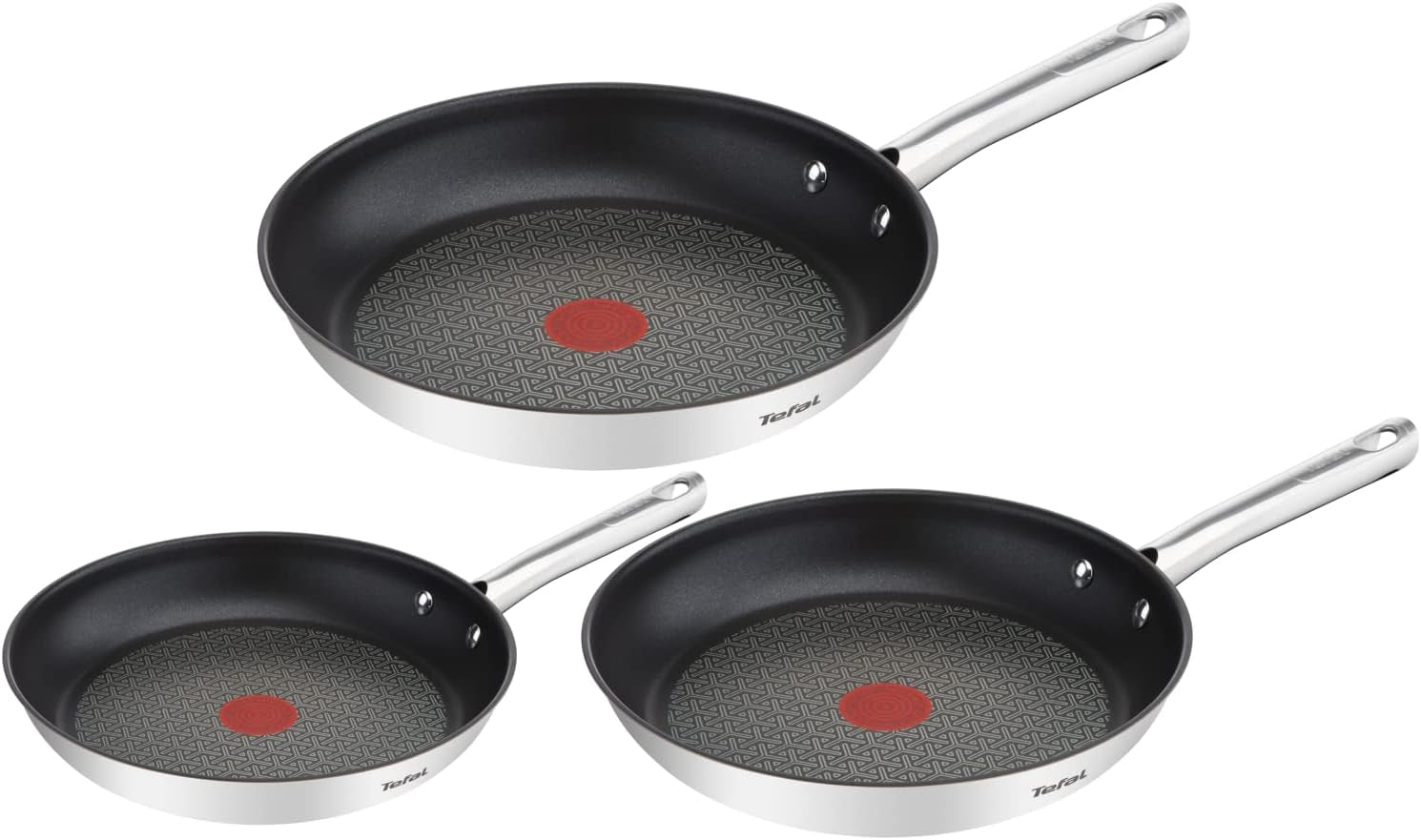 TEFAL DUETTO Zestaw patelni 3 szt. 20/24/28 cm, Garnki i Patelnie indukcyjne Naty Shop Domyślny tytuł
