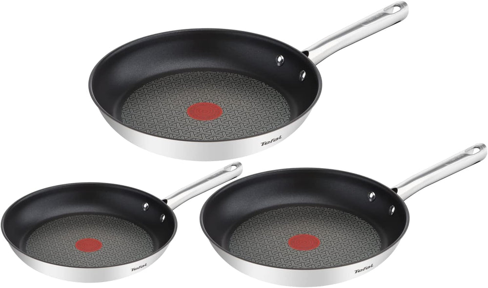 TEFAL DUETTO Zestaw patelni 3 szt. 20/24/28 cm, Garnki i Patelnie indukcyjne Naty Shop Domyślny tytuł