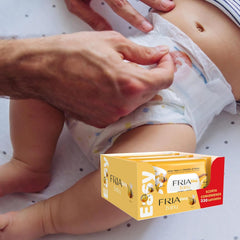 Chusteczki nawilżane Easy Baby z aloesem i ekstraktem z miodu, nawilżające skórę, testowane dermatologicznie, opakowanie 330 chusteczek