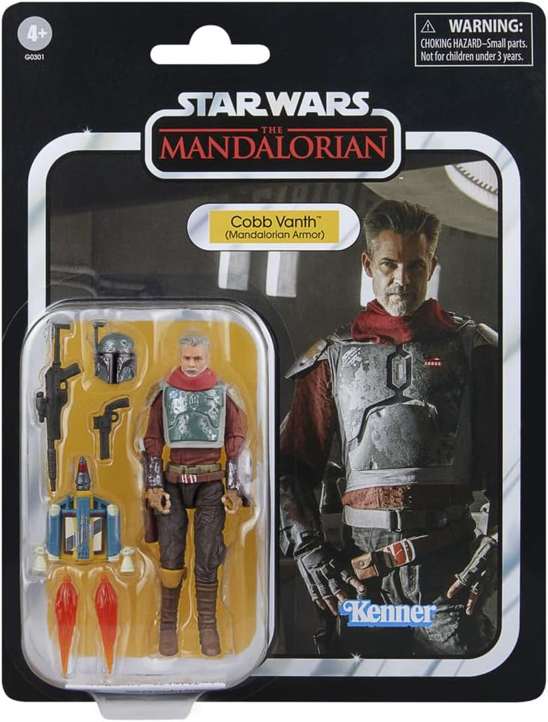 Star Wars Vintage Collection Cobb Vanth (Mandaloriańska zbroja), Deluxe Zu Mandalorian Figurka, skala 9,5 cm Figurki Naty Shop