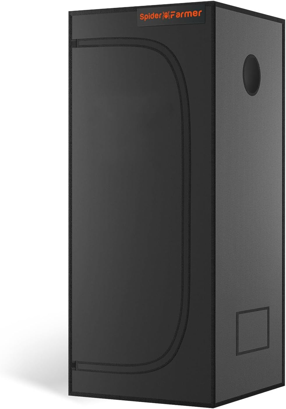 Namiot do uprawy Spider Farmer Pro 70x140x200 cm z drzwiami rolowanymi, oknem obserwacyjnym, zdejmowanym panelem podłogowym, tkaniną Mylar 2000D, do hydroponiki wewnętrznej z SF4000, G4500, SE4500