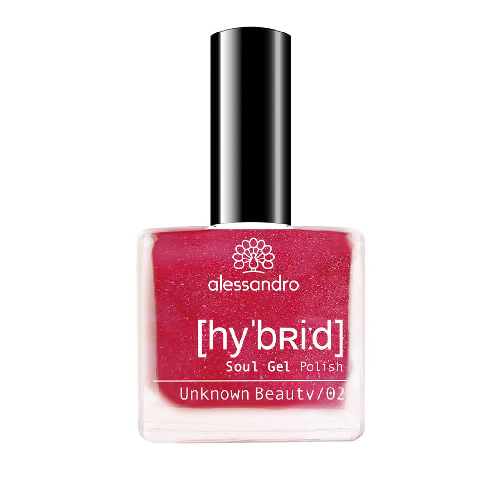 Alessandro Sinful Glow Lakier HYBRYDOWY - Odcień Nude - Idealne paznokcie w zaledwie 3 krokach, bez LED - trwałość aż do 10 dni! 8ml