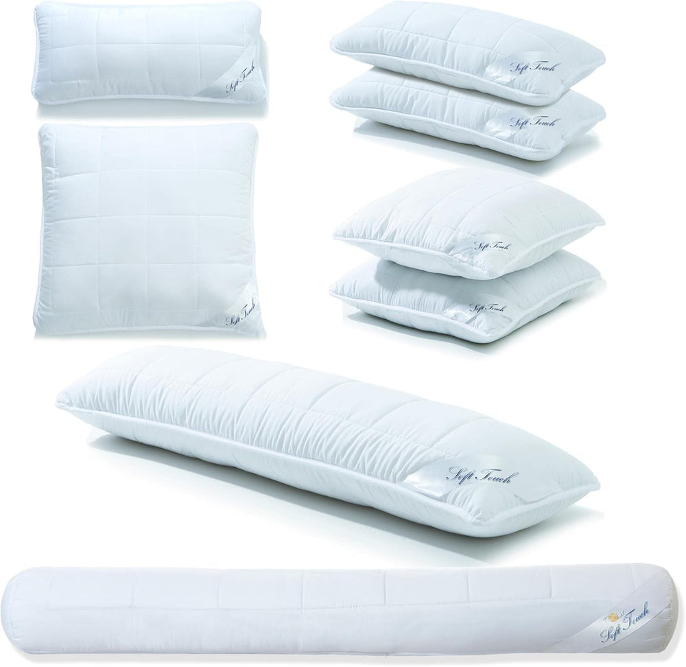 Pernă laterală de dormit 40 X 145 Cm închidere cu fermoar pernă de îngrijire 1500G Reglare climatică Oeko-Tex Perne standard Naty Shop