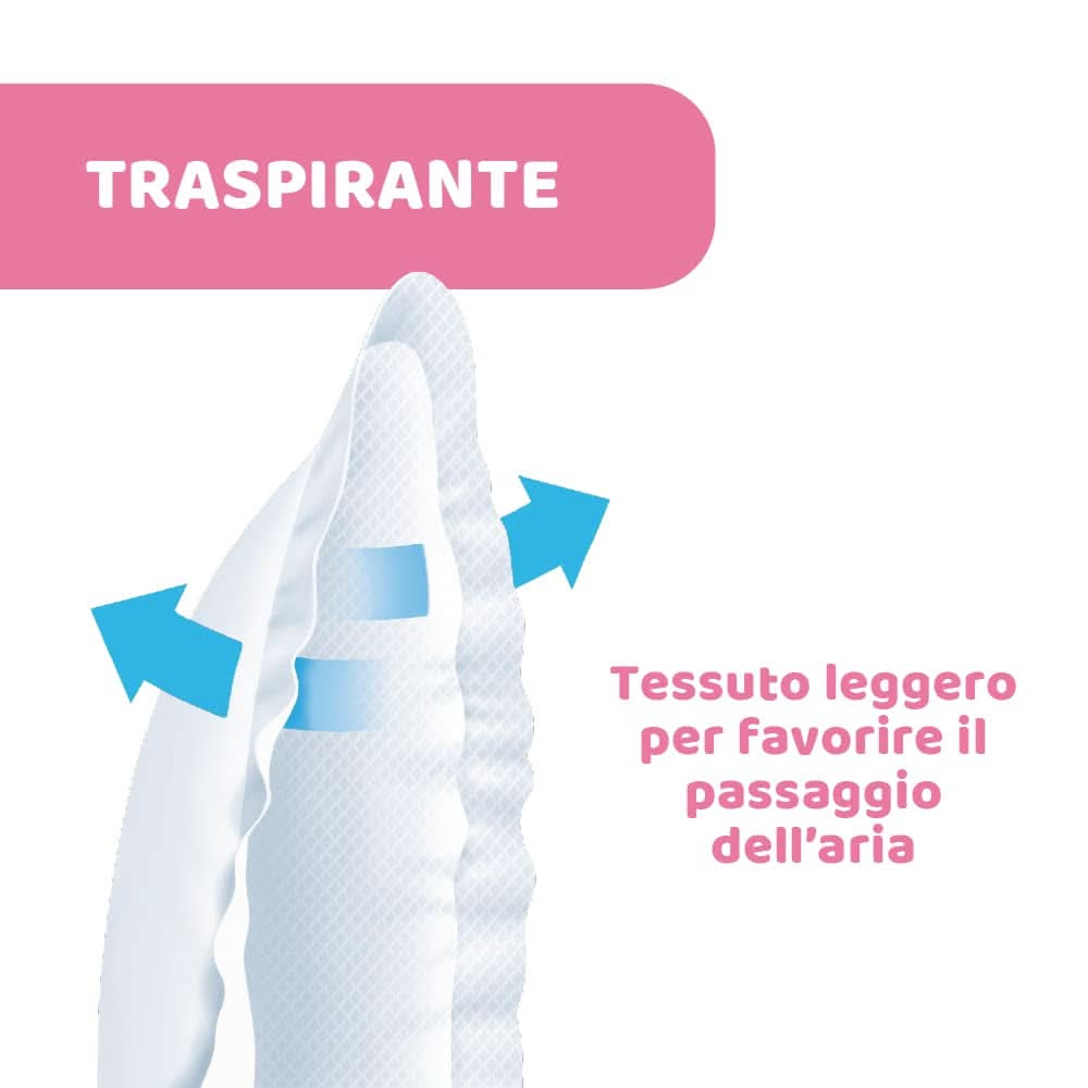 Chicco Acterielle Natural Feeling Wkładki laktacyjne, 30 sztuk Żywność i akcesoria do karmienia piersią Sklep Bebe Naty