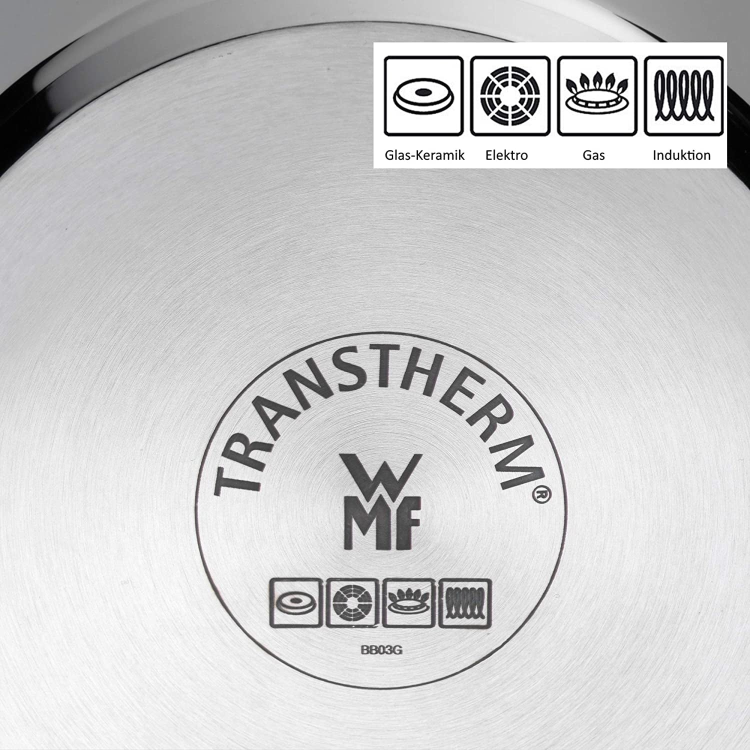 WMF Devil set tigai 2 piese, tigai cu inducție 24, 28 cm, Cromargan din oțel inoxidabil, acoperire ceramică, rezistent la cuptor Oale si Tigai Naty Shop