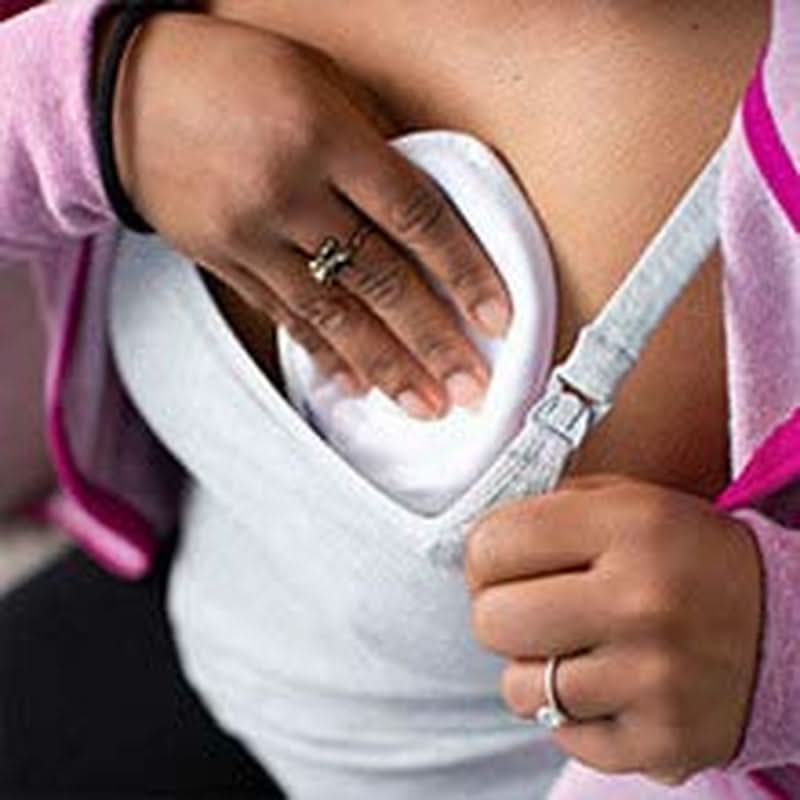 Zmywalne wkładki laktacyjne Lansinoh - Opakowanie 4 szt., w tym siatka na pranie - Wyjątkowo chłonne, super miękkie i wielokrotnego użytku Żywność i akcesoria do karmienia piersią Bebe Naty Shop