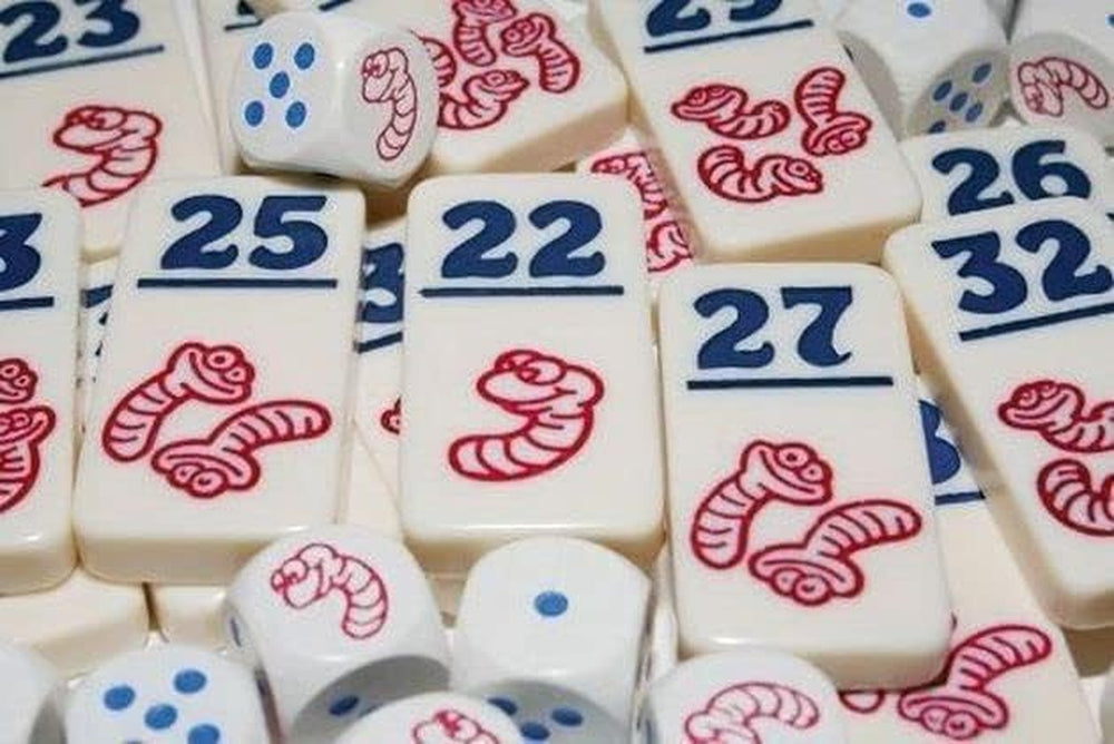 Zoch 601125200 – Heckmeck am Bratwurmeck – burzliwa gra w kości w popularnej ramce z kurczakiem dla inteligentnych ptaków, które wyczuły robaka bratwurmeck, od 8 lat