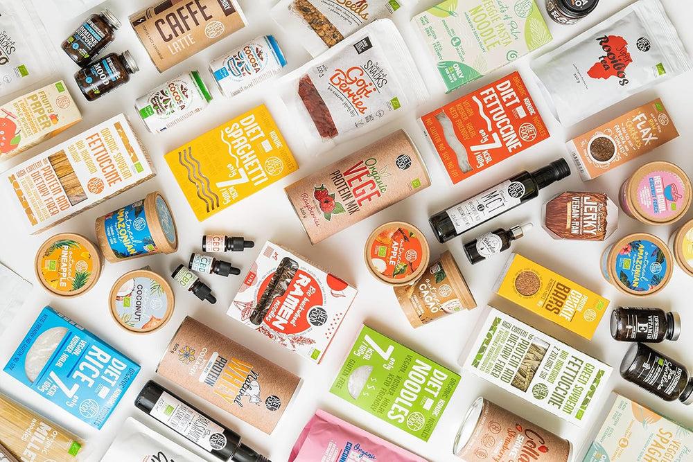 Fettuccine Konjac Noodles Bio Shirataki Diet-Food - 300g, niskowęglowodanowy, bez cukru, keto, wegański, niskokaloryczny, bezglutenowy i bez jajek, wyprodukowany z mąki Konjac