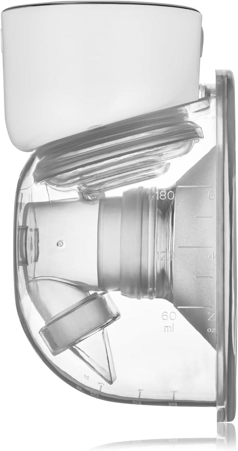 Prosta elektryczna laktator LIONELO Fidi Free 180 ml, przenośna pompka z 2 fazami, energooszczędna 9 poziomów, 3 rozmiary silikonowych lejków Timer Akcesoria Żywność i karmienie piersią Sklep Bebe Naty