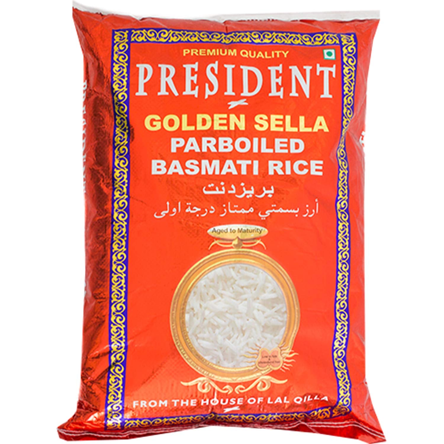 PRESIDENT - Ryż Golden Sella Basmati, opakowanie 20 szt. (1 x 20 kg)
