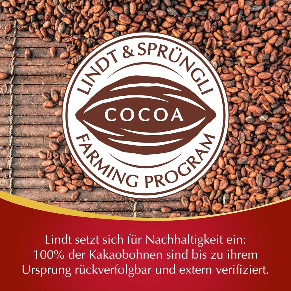 Czekolada Lindta | Paluszki z mlecznej czekolady LINDOR, Oferta promocyjna | 100g | 4 batoniki mlecznej czekolady LINDOR z nadzieniem rozpływającym się w ustach | Paluszki Czekoladowe (zestaw 3 szt.)