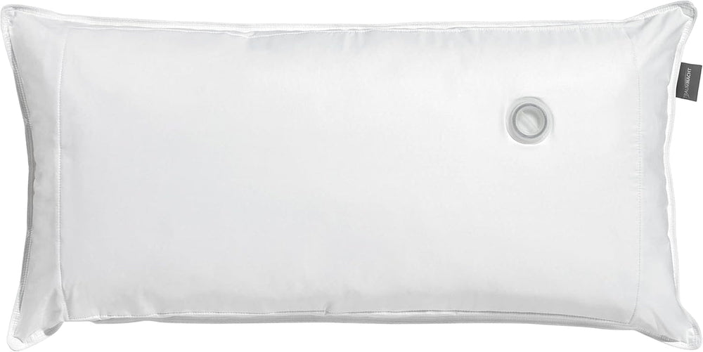 Traumnacht pernă ortopedică cu apă cu cantitate de umplutură reglabilă, capac din bumbac 100%, 40 X 80 Cm, Dezvoltat în Germania - Produs în UE, Alb, 1 bucată (1 pachet) Perne standard Naty Shop