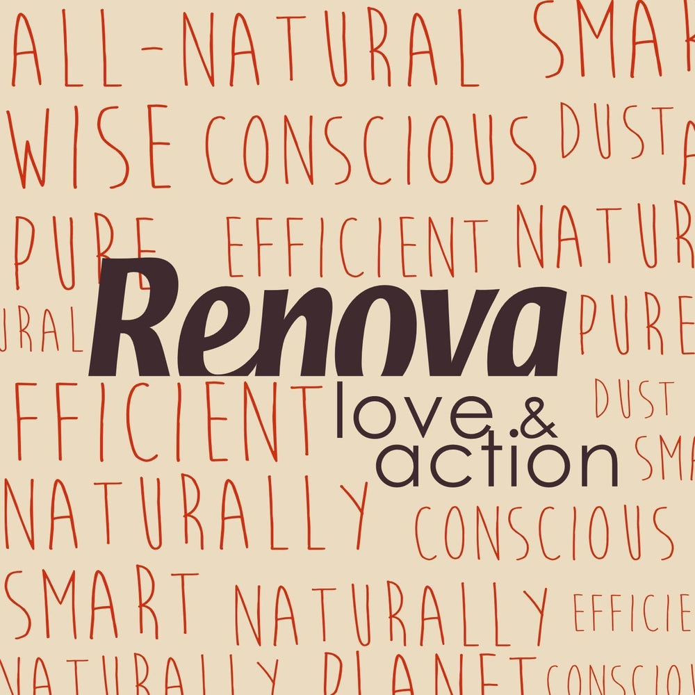 Hârtie igienică Renova Eco Love & Action, 4 bucăți