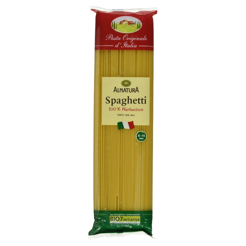 Organiczne spaghetti z pszenicy durum, 500g