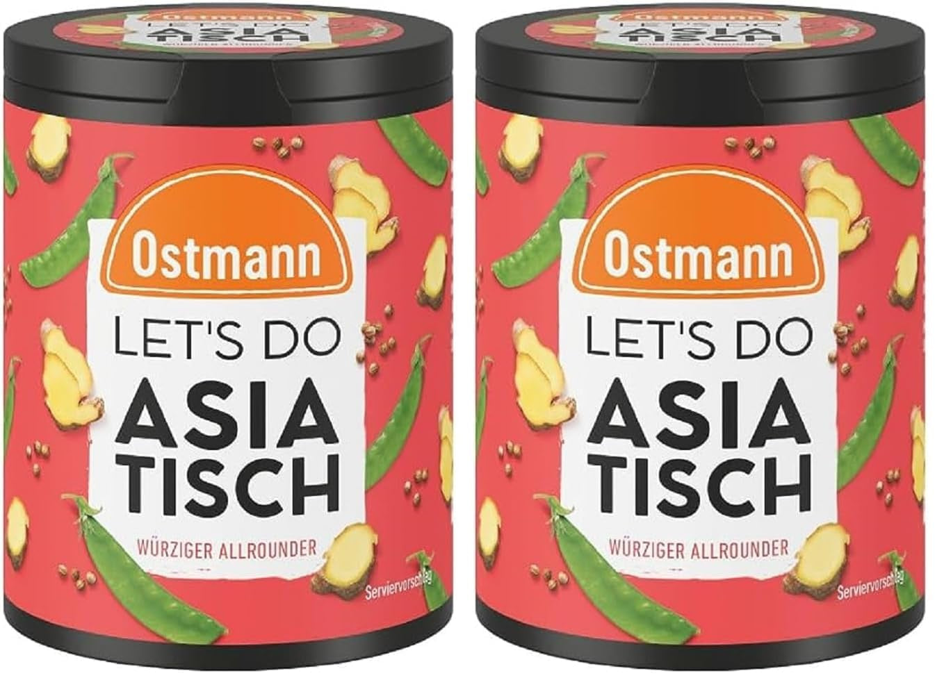 Ostmann Gewürze - Let's Do Fisch Allrounder | Gewürzsalz für Bratfisch, Flammlachs i Meeresfrüchte | Würziger Allrounder z musztardą, cytryną i koperkiem | 85 g w koszu Metalldose