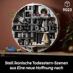 LEGO Star Wars Todesstern - Bauset für Erwachsene - Interaktives UCS-Ausstellungsmodell mit 36 ​​​​Minifiguren inkl. Luke Skywalker, Han Solo i Darth Vader – prezent dla mężczyzn, kobiet i fanów – 75419