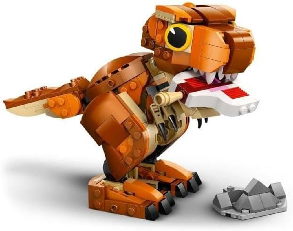 LEGO Jurassic World Little Eatie: zabawka do budowania T.Rex dla chłopców i dziewcząt 7-letni zestaw do budowania dinozaurów Model prezentowy dla dzieci z ruchomymi ustami, głową i ogonem 76967 Zestawy do budowania Besuche den LEGO-Store