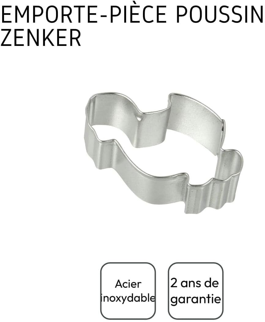 Formă de biscuiți în formă de pui, forme de biscuiți pentru tot timpul anului, forme pentru biscuiți, fursecuri și fondant, cantitate: 1 x