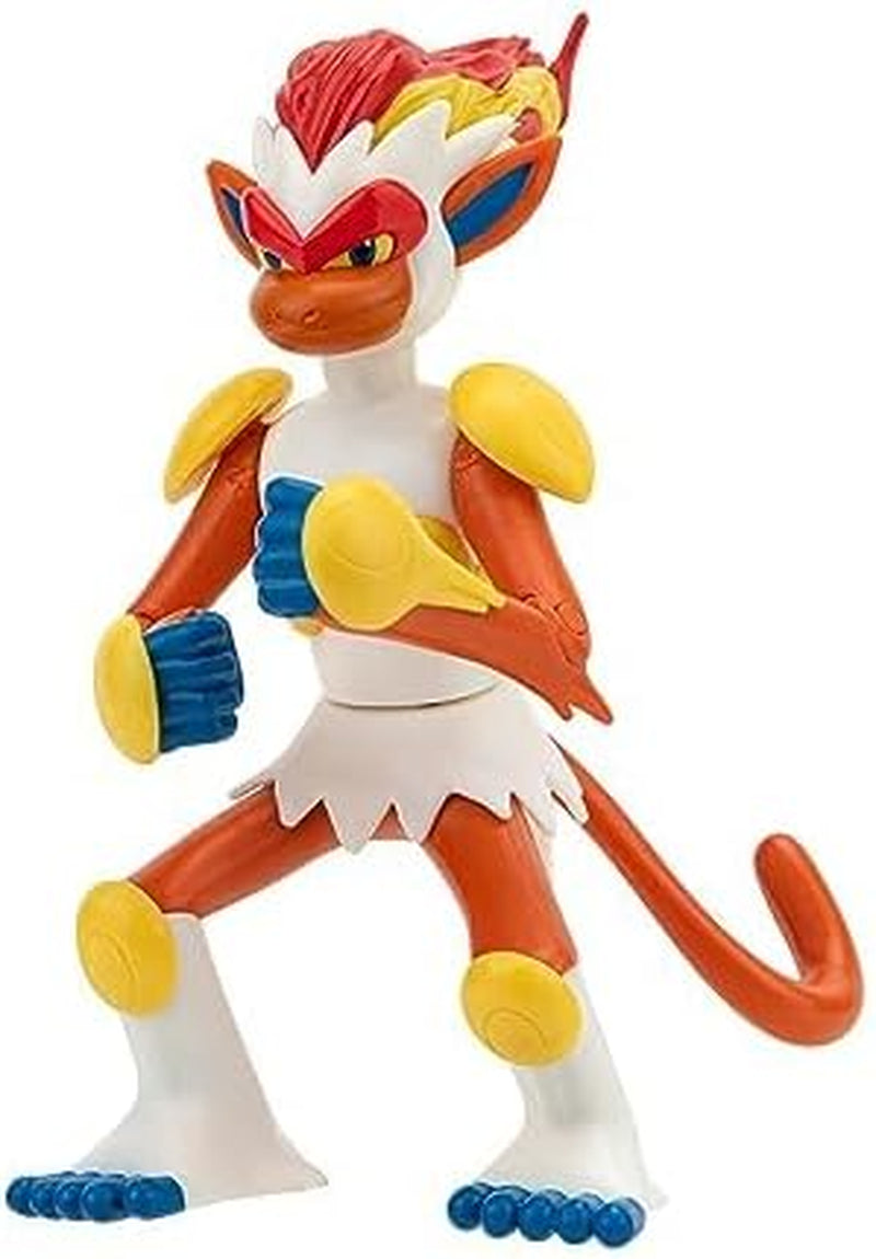 Pokémon Pokemon Figura Infernape Panferno - 11 Cm Figuri - Noul Val 2024 - Official Pokemon Toy Action figures Naty Shop