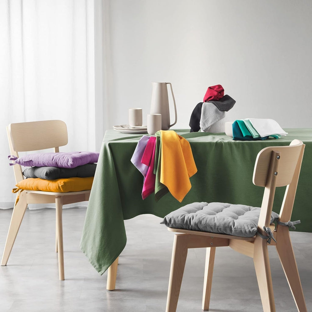 , 3 șervețele (40 X 40 Cm) Mistral Green, bumbac reciclat