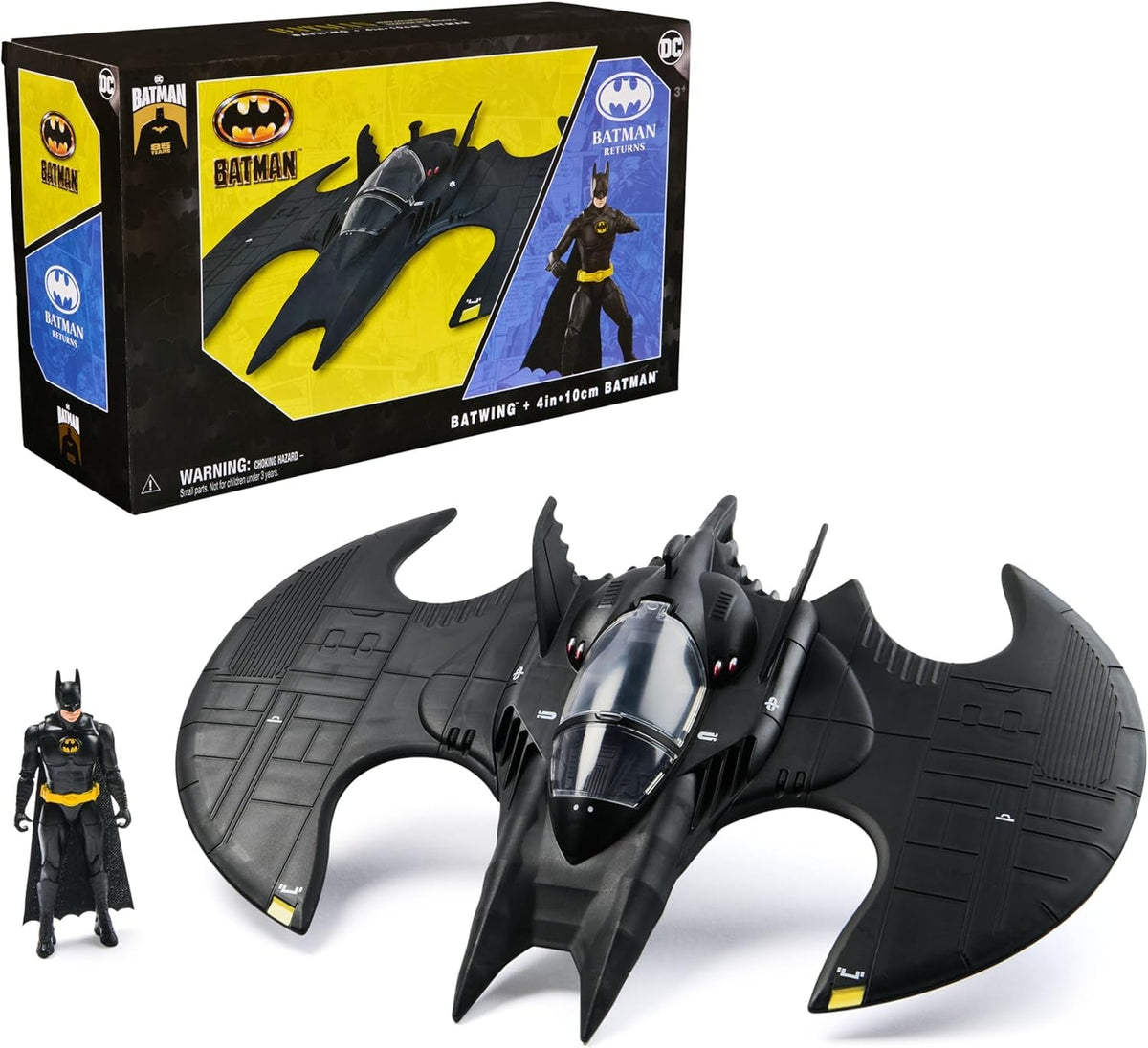 DC Toy Vehicle 85Th 4In Batwing și Fig Action figures Naty Shop Titlu implicit