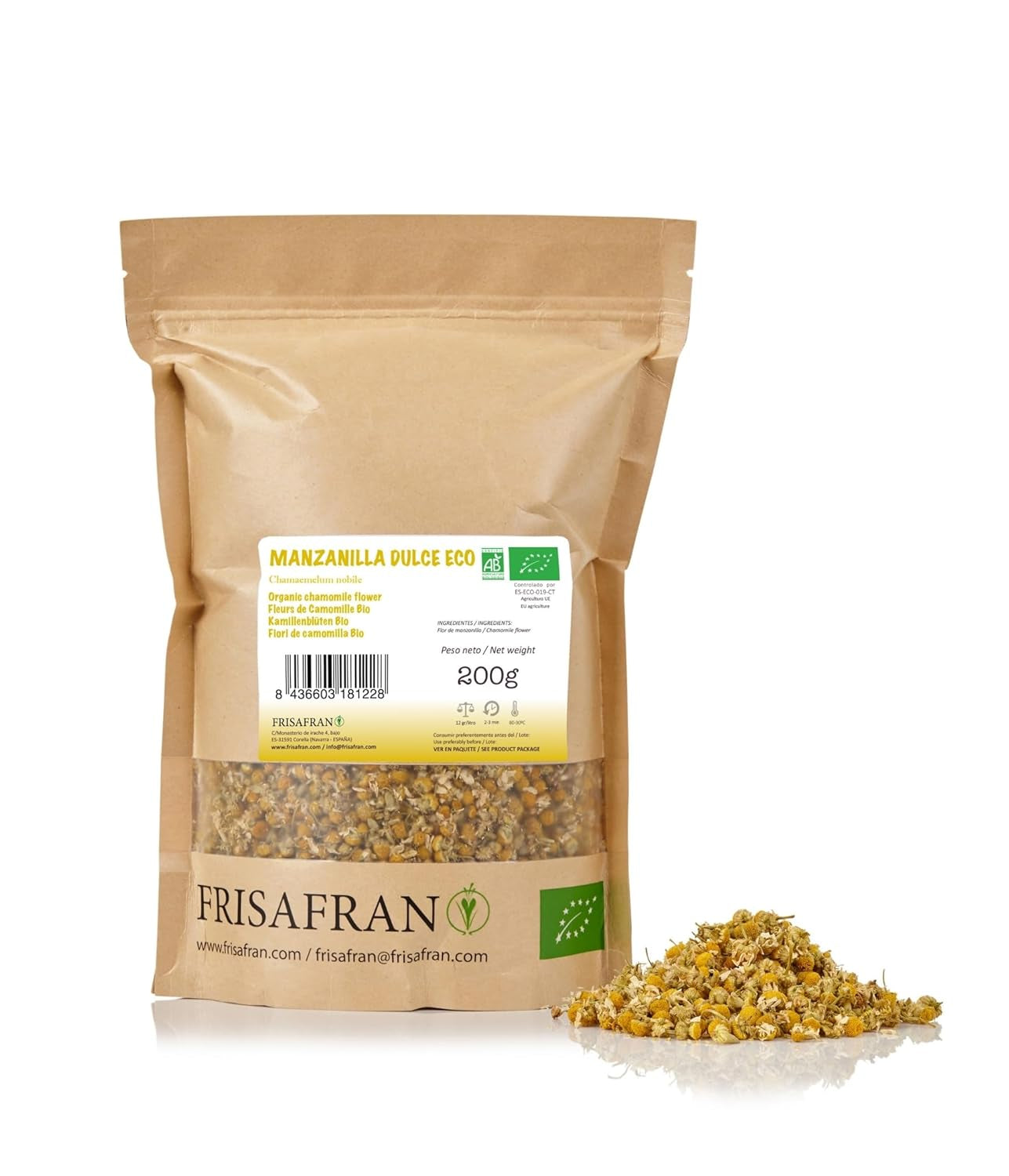 FRISAFRAN | Ceai verde Gunpowder cu mentă bio, vrac, 100 g | Antioxidant | Ceai verde japonez | Digestiv | Sănătos | Băutură răcoritoare | Infuzie de mentă | Ceai pur | Frunze de mentă | Cald-rece | Mentă