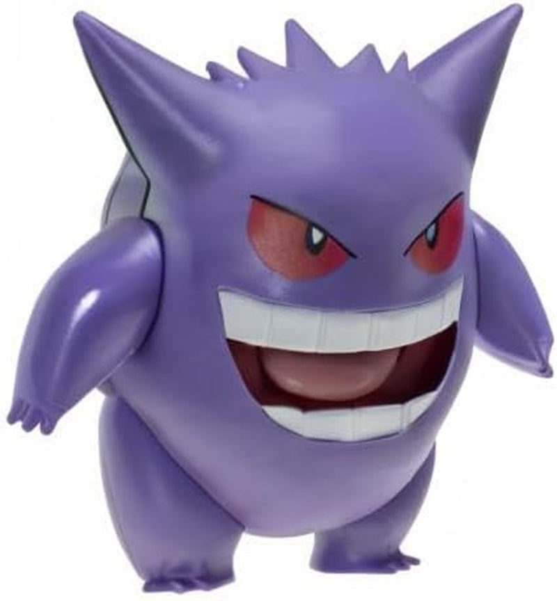 Pokémon PKW0359 - Figurka z bitwą - Gengar Oficjalna ruchoma figurka 11,5 cm Figurki Naty Shop