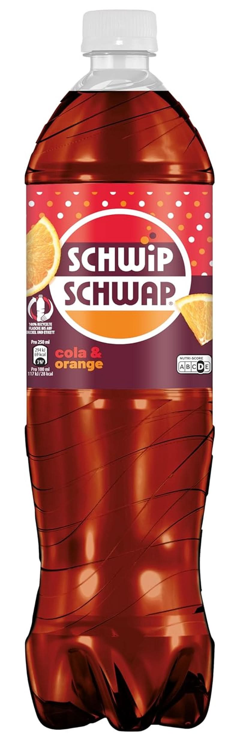 SCHWIPSCHWAP, The Original - Napój bezalkoholowy cola z kofeiną i pomarańczami, zestaw 6 x 1,25 litra Napoje bezalkoholowe Naty Shop Wersja klasyczna