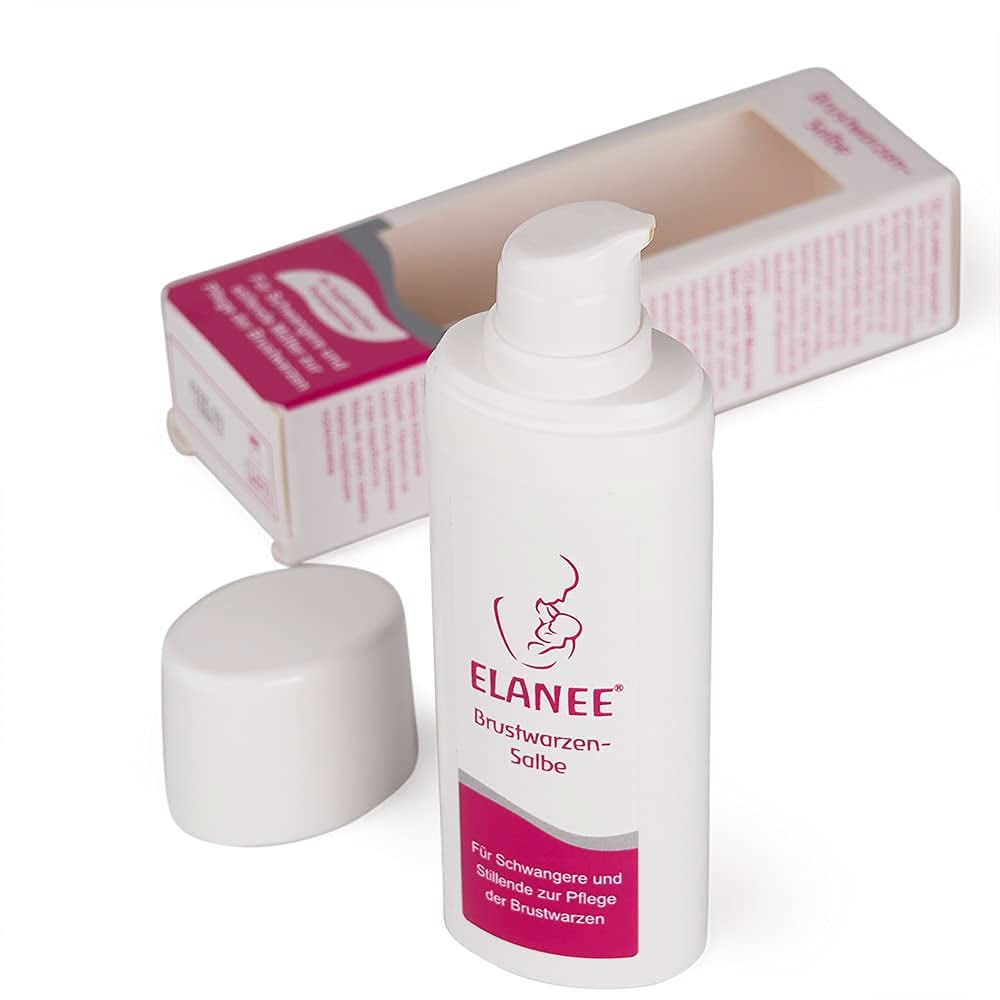 ELANEE Brustwarzensalbe Im Spender (30 Ml) - Pflegt Rissige Und Wunde Brustwarzen Vor Allem Während Der Stillzeit (402-00) Akcesoria Żywność i karmienie piersią Bebe Naty Shop