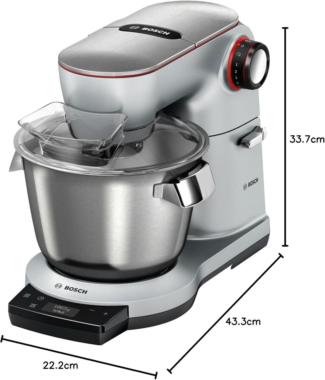 Robot kuchenny Bosch Seria 8 MUM9AX5S00, miska ze stali nierdzewnej 5,5 L, 1600W Matka i Dziecko Naty Shop