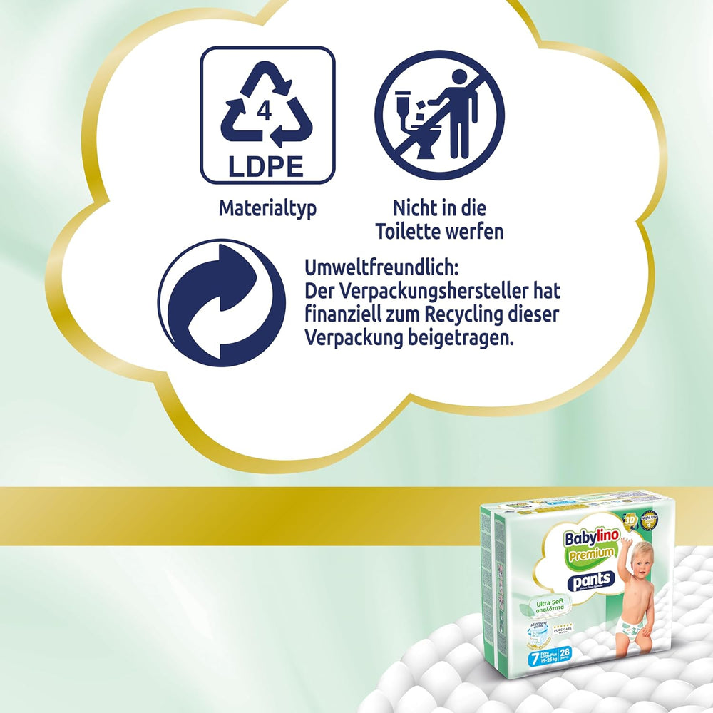 Spodnie Premium, rozmiar 7, filtr Ultra Soft, XL Plus (15-25 kg), 28 sztuk