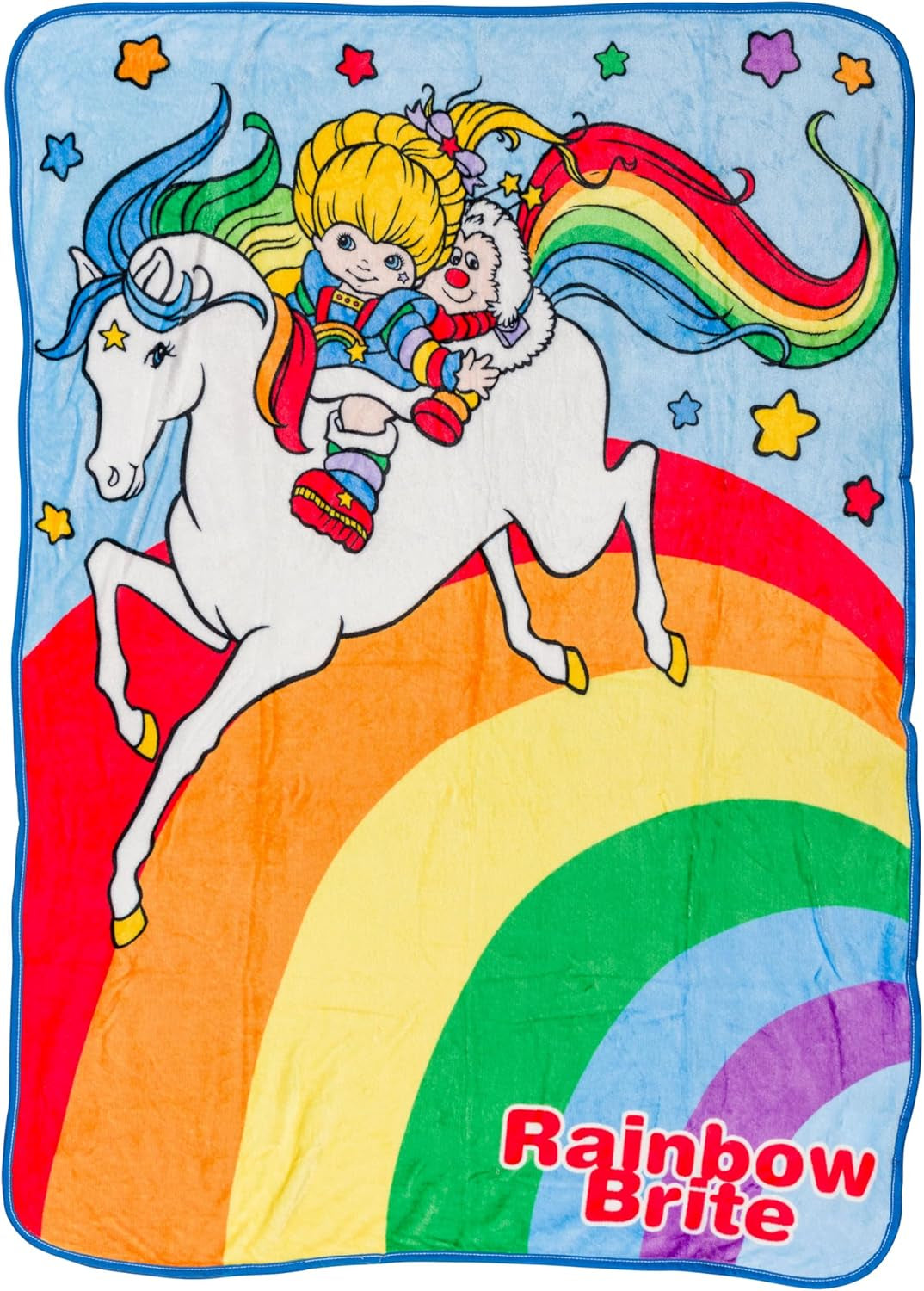 Koc wiszący Silver Buffalo Garfield, polar, 114,3 X 152,4 cm Łóżka i koce Silver Buffalo Rainbow Brite, Starlite i Twink