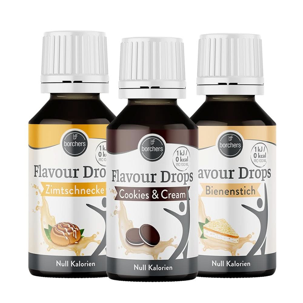 Krople smakowe Borchers, pakiet degustacyjny „Backstube” o smaku Naty Shop