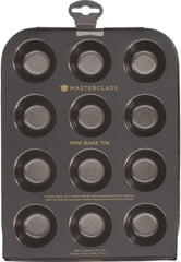 Masterclass Törtchenform Master Class Für 12 Stück 25X20Cm, Karbonstahl, Grau, 28 X 18 X 18 Cm Formy i blachy do pieczenia Naty Shop