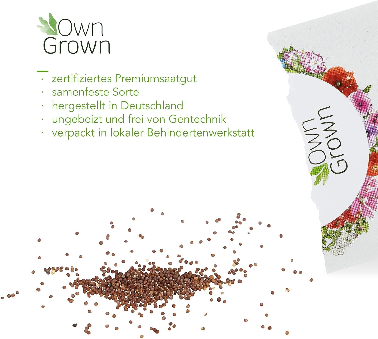Nasiona petunii: Wysokiej jakości nasiona petunii dla około 400 roślin petunii – Piękne nasiona petunii do roślin balkonowych i ogrodowych – Nasiona kwiatów – Nasiona petunii pnącej – Kwiaty balkonowe OwnGrown