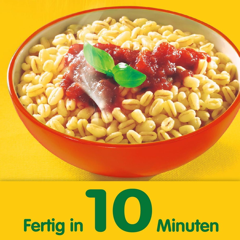 ® Pszenica suszona na słońcu, w workach, gotowana, 10 minut, 6 x 500g