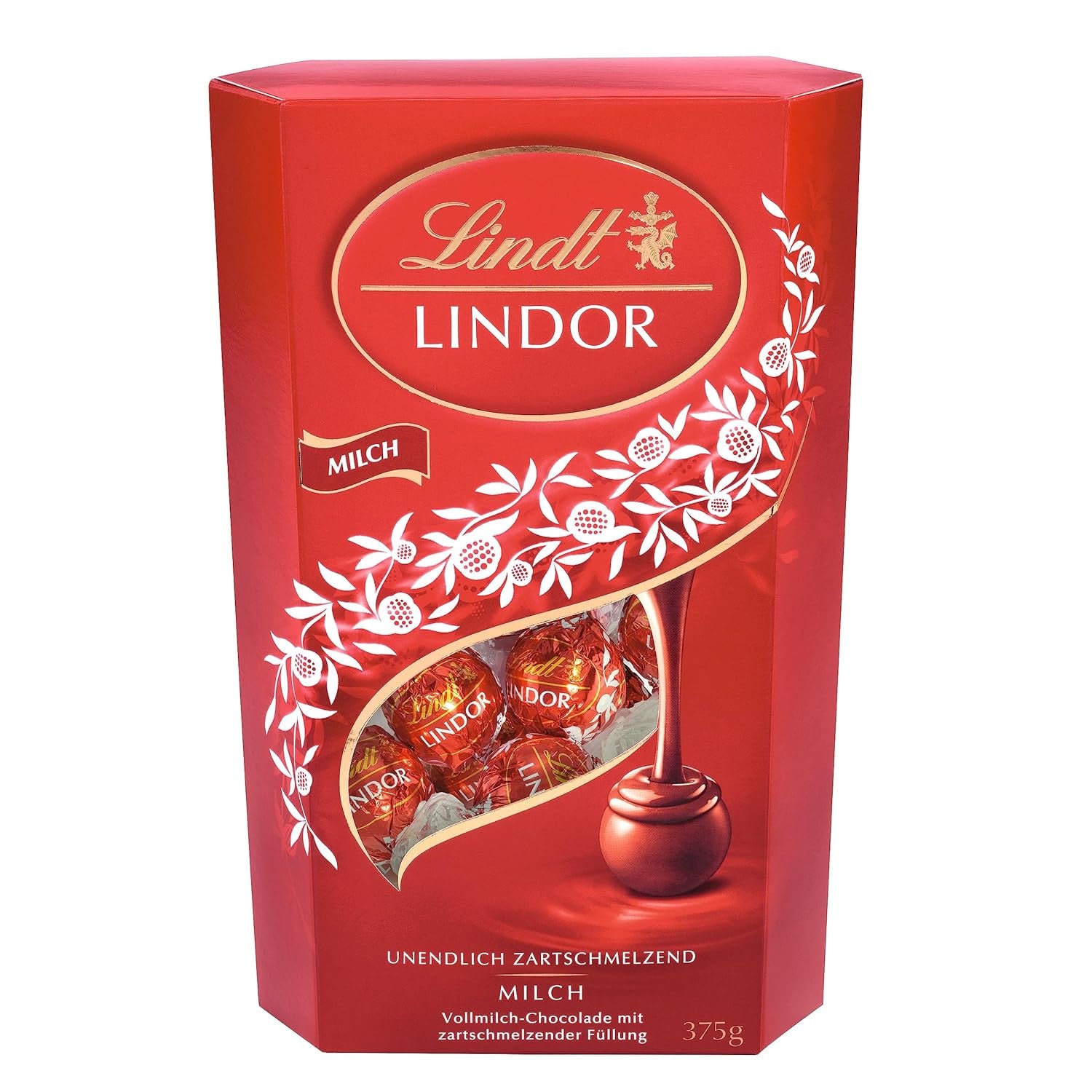 Lindt LINDOR Czekolada z pistacjami | 1 kg zamykana torebka | ok. 80 kulek z mlecznej czekolady z rozpływającym się w ustach kremem pistacjowym | Opakowanie zbiorcze, prezent pralinowy