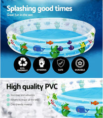 Piscină pentru copii Bestway Deep Dive Ø 183 x 33 cm