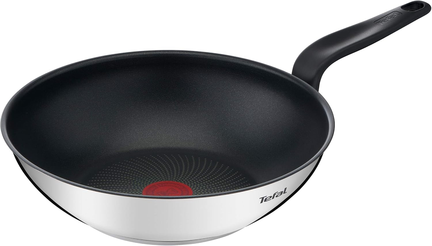 Tefal Patelnia główna 20 cm, stal nierdzewna Z powłoką nieprzywierającą Garnki i patelnie Naty Shop Powłoka nieprzywierająca Wok 28 cm