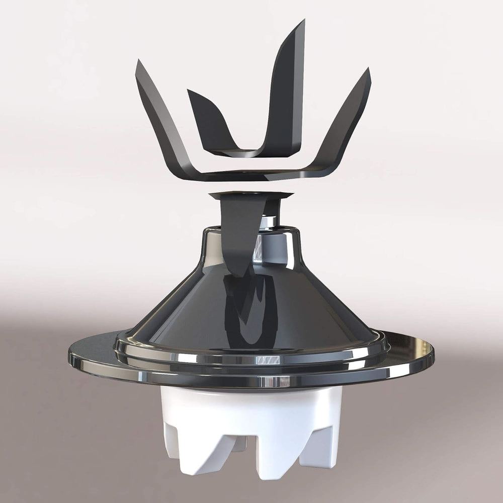 Mieszalnik Cecotec Glas Power Schwarz Titan 1000 INOX. 1000 W, Edelstahlgehäuse, 6-Blatt-Blatt Mit Schwarzer Titanbeschichtung, 1.5-L-Glaskrug, 5 Geschwindigkeiten [Energieeffizienzklasse a +] Kuchnia Naty Shop