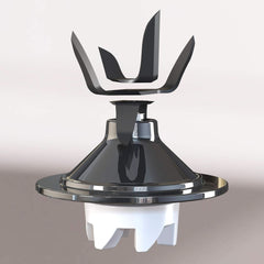 Mieszalnik Cecotec Glas Power Schwarz Titan 1000 INOX. 1000 W, Edelstahlgehäuse, 6-Blatt-Blatt Mit Schwarzer Titanbeschichtung, 1.5-L-Glaskrug, 5 Geschwindigkeiten [Energieeffizienzklasse a +] Kuchnia Naty Shop