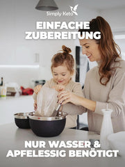 Simply Keto Lower Carb* Mieszanka do pieczenia bajgli dla osób z niską zawartością węglowodanów* i diety ketogenicznej - bez laktozy i glutenu - 335 gramów Naty Shop Kitchen