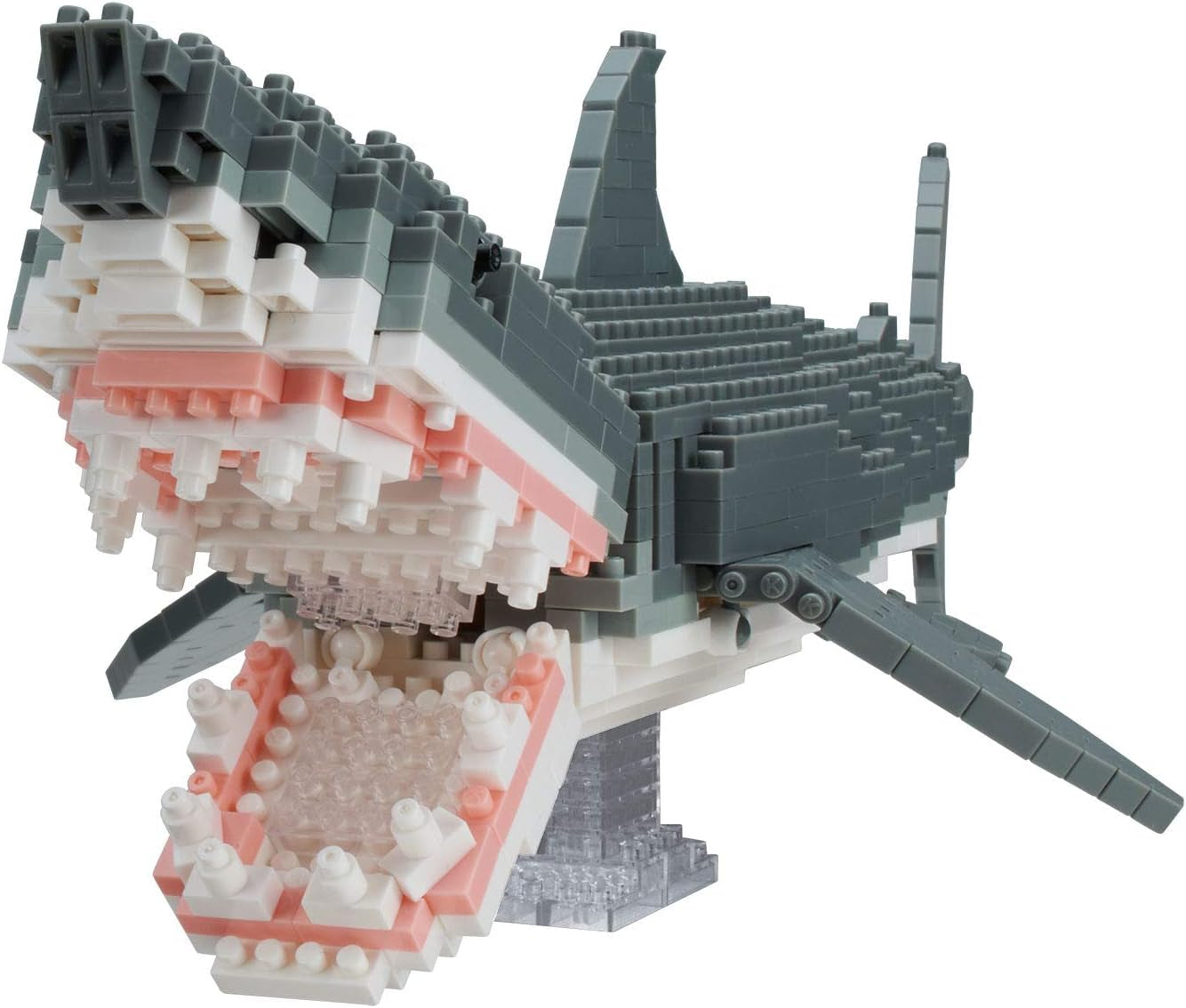 Bandai - Nanoblock - Roter Panda - Czerwona Panda - Mini-Bausteinfigur - Baukastenspiel - Pixel-Tierfiguren-Bausatz Panda - NBC194