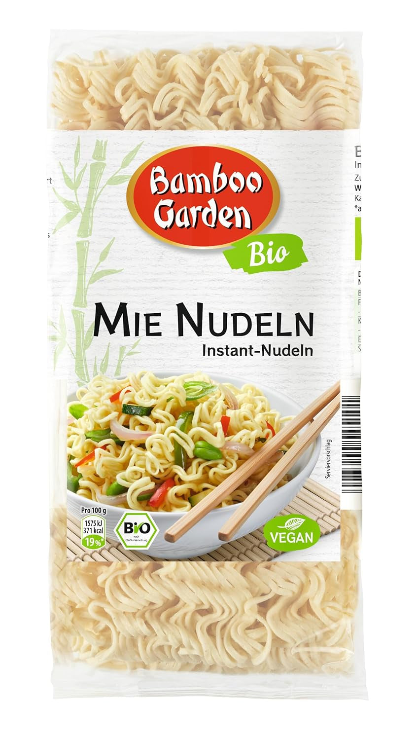 Organiczny makaron Mie Bamboo Garden, 250 g