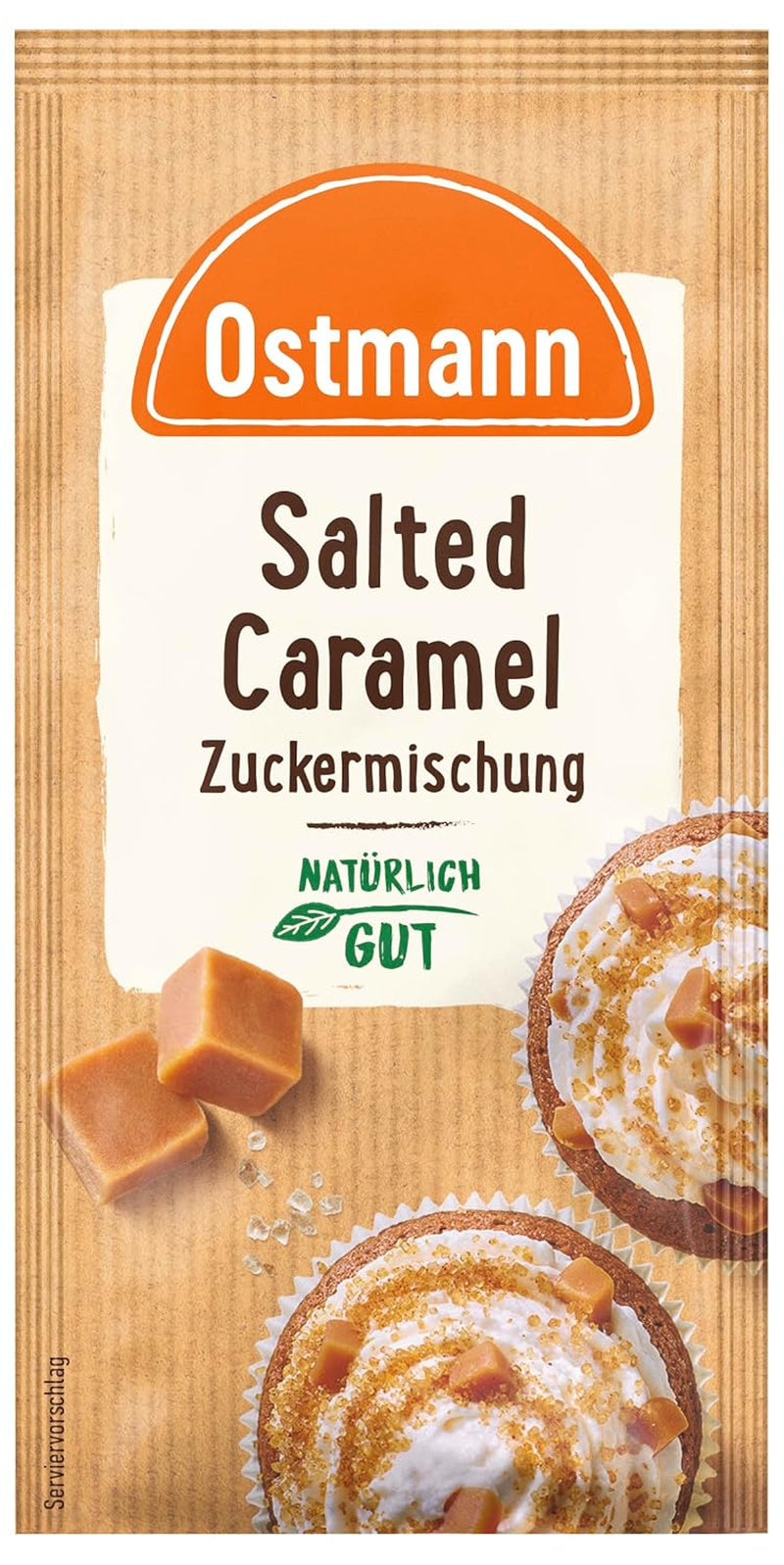 Ostmann Gewürze – Salted Caramel Zuckermischung, süß-salzige Mischung für Kekse, Gebäck und Desserts, 30 g w torebce