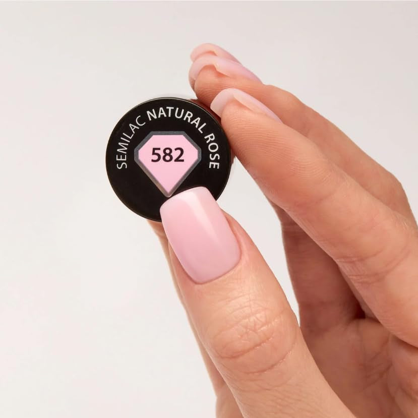 Semilac Lakier Hybrydowy UV 582 Natural Rose 7ml Kolekcja Naked Nails