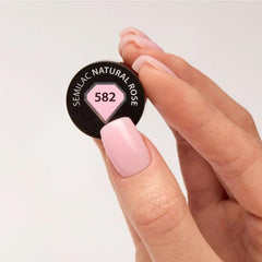 Semilac Lakier Hybrydowy UV 582 Natural Rose 7ml Kolekcja Naked Nails