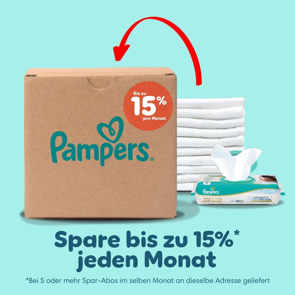 Spodnie Pampers Premium Protection rozmiar 5, 144 pieluszki, 11 kg - 17 kg, z regulacją 360° i miękkimi mankietami zapobiegającymi wyciekaniu dla optymalnego komfortu i ochrony