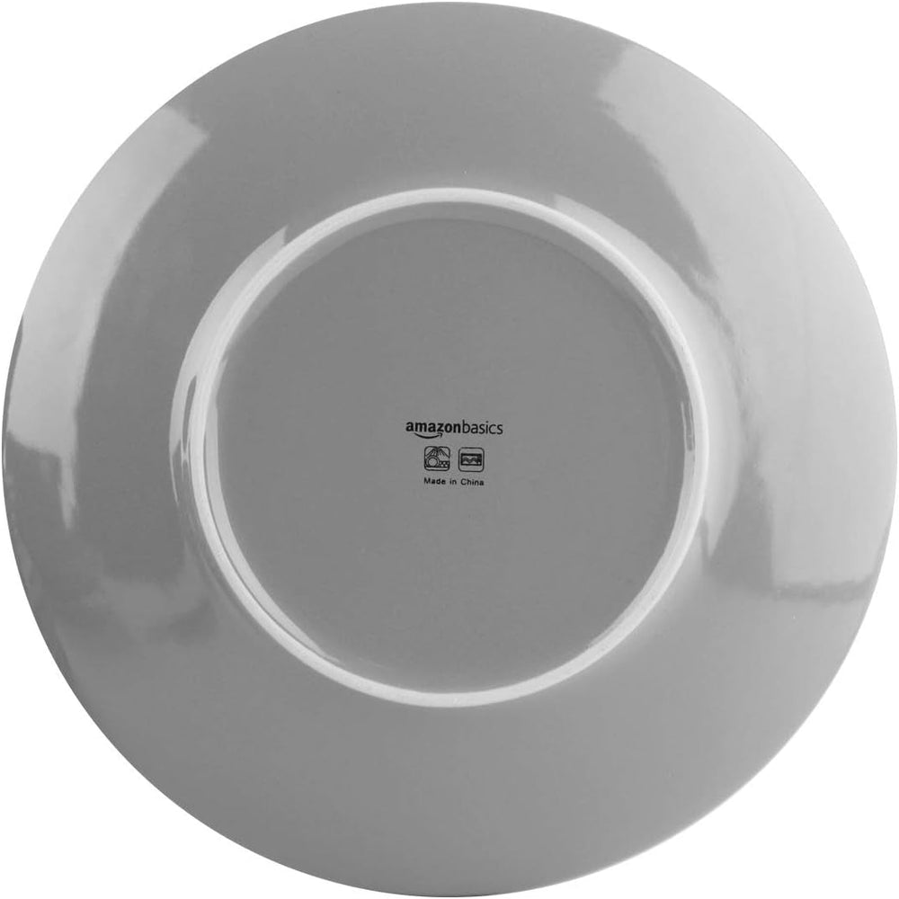 Geschirrservice Aus Steingut, 18-Teilig, Rauchiges Grau, Service Für 6 Personen Zestawy zastawy stołowej Naty Shop