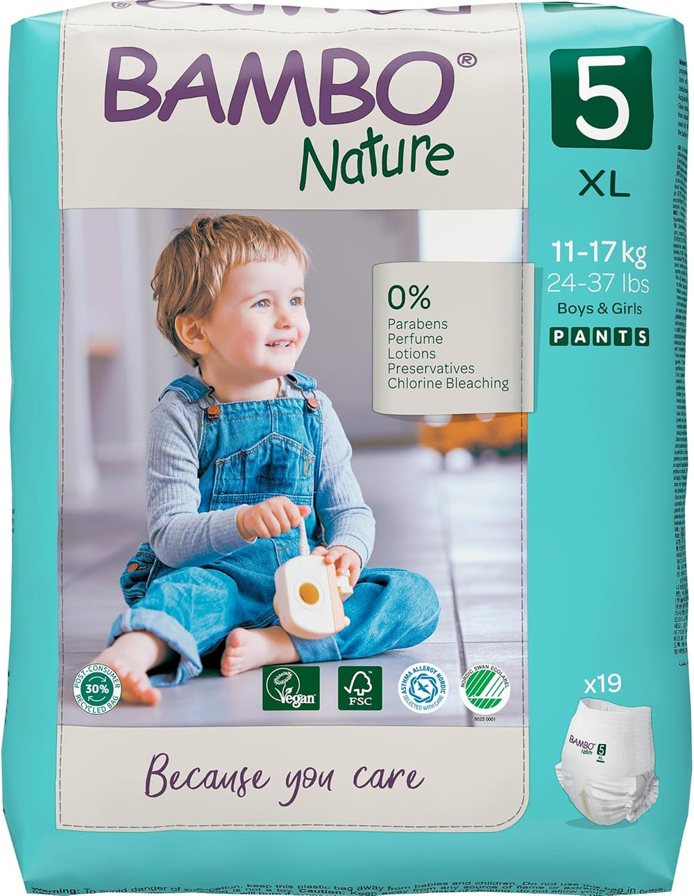 Pieluszki dziecięce Bambo Nature, rozmiar 1 (2-4 kg), 132 sztuki w pudełku miesięcznym | Pieluszki Premium ze zwiększoną ochroną przed wyciekami | Najwyższy komfort i swoboda dla noworodków | Pieluchy testowane dermatologicznie